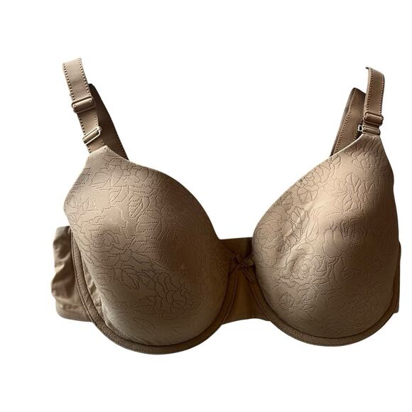 Women’s Chantelle Nude Full Coverage Bra Belt Touch Bra 36F - Picture 1 of 3